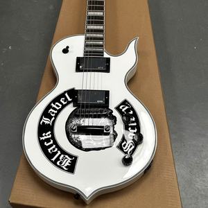 Guitare électrique Zakk Wylde Black Label LP-Shape, manche en érable, touche en palissandre, 6 cordes en acier, micro <span class=keywords><strong>EMG</strong></span>, accordeur Tune-o-matic - Product Image 3