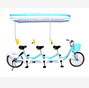 Bicicleta tándem con tres asientos para un divertido recorrido turístico y ciclismo - Product Image 1