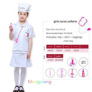 Chuyên Nghiệp Bác <span class=keywords><strong>S</strong></span>ĩ Quần Áo Y Tá Đồng Phục Vai Trò Chơi Đồ Chơi Thiết Lập Halloween Cosplay Đảng Hiệu Suất Nghề Nghiệp Công Việc Trang Phục Với <span class=keywords><strong>Kit</strong></span> - Product Image 2