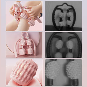 Beckenboden-Muskeltrainer Schaumstoff-Beinmassageroller Stabförmiges Gerät zur Nackenschlankung Rückenmassagegerät Modisches Werkzeug - Product Image 6