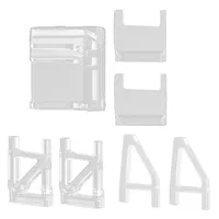 Pour PS5 Slim Console de jeu Base Stable Horizontal Affichage Support de stockage Accessoires de jeu légers Base de support pour PS5 Slim