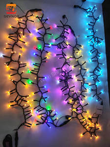 <span class=keywords><strong>Guirlande</strong></span> lumineuse LED en caoutchouc <span class=keywords><strong>de</strong></span> haute qualité, résistante aux plis, 220V avec contrôleur 8 modes, connecteurs avant et arrière - Product Image 2