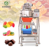 Mini machine de production de sucettes et de bonbons gélifiés pour bébés, fabriquée en Chine, ligne de confiserie
