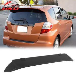 สปอยเลอร์หลังคาทรงสปอร์ตแบบ OE สีดำด้าน สำหรับ Honda Fit ปี 2009-2013 - Product Image 1