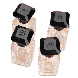 Cổ Điển Thủy Tinh Trong Suốt Chai Nước Hoa 30Ml Vít Refillable Đen Vòi Phun Thủy Tinh Phun Chai - Product Image 5