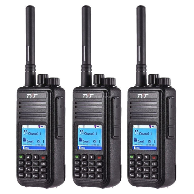 3 pieces TYT MD-380 UHF DMR Digital Radio Handheld Two Way Radio