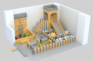 Daisy Flower Ball Pit per la scuola e le feste di compleanno bianco viola rosa-Soft <span class=keywords><strong>Play</strong></span> per il noleggio di bambini e feste in età prescolare - Product Image 6