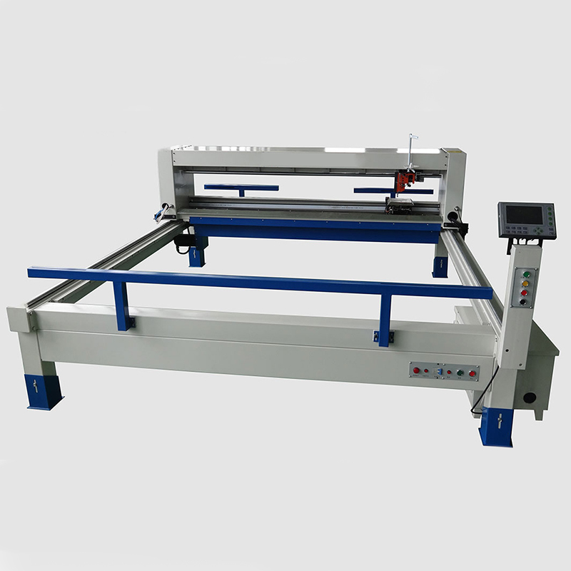 Custom Width Different Quilt Patterns bedcover cotton chemical fiber Computer one Head Quilting Sewing Machine for home