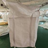 Sac FIBC peu encombrant, Big Bag tissé circulaire à fond plat avec coins renforcés, 2000kg 3000kg, avec jupe, pour compost et paillis