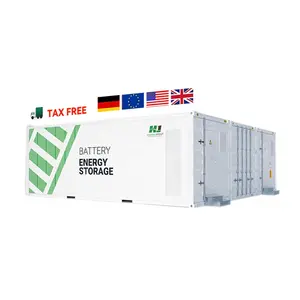 3440kwh 6880kwh bess năng lượng mặt trời LiFePO4 Pin IP54 chất lỏng làm mát năng lượng hệ thống lưu trữ container