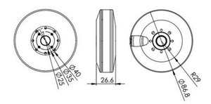 Motor sin escobillas T-Motor U Power de gran potencia para drones UAV de alto torque a precio mayorista - Product Image 5