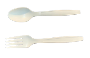 Fabrication de couverts biodégradables sans <span class=keywords><strong>plastique</strong></span>, compostables, en CPLA, avec logo personnalisé, colorés, de différentes tailles, pour les aliments - Product Image 2