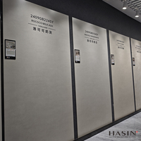 Bestseller 1200X2400 Kalkstein-Grau Porzellan-Platte Großformatige Matte Gesinterte Steinplatten Künstliche Fliesen für Badezimmerboden und -wand
