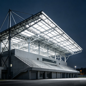 Edificio Deportivo de Estructura de Acero, Estructura Industrial Prefabricada, Galvanizada de Alta Resistencia, Modular, Duradera, Económica, en Venta - Product Image 3
