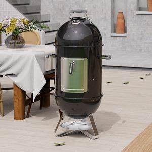 <span class=keywords><strong>Asador</strong></span> de Carbón Kamado de Acero Premium Moderno, Parrilla para Ahumar al Aire Libre de 13-29 Pulgadas - Product Image 2