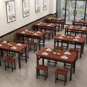 Bảng điều khiển thương mại hiện đại thanh hình chữ nhật bàn ăn cho nhà hàng thức ăn nhanh cửa hàng mì ăn nhẹ thanh ăn sáng-Kinh Tế - Product Image 3