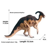   Jouet dinosaure Triceratops Tyrannosaurus Rex en PVC, modèle solide de simulation, identique au film, jouet unisexe pour enfants de 4 à 6 ans et 12 ans et plus