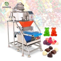 Machine de production de mini-bonbons gélifiés en forme de sucettes, fabriquée en Chine, pour la confection de confiseries