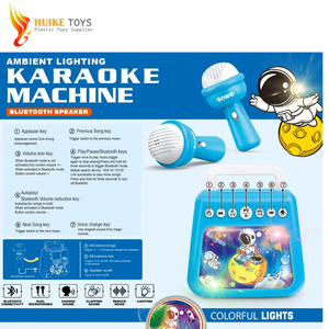 Kids Karaoke Machine For Boys Girls Bluetooth Toddler Kareoke Speaker Toy With 2 Microphones For Singing Portable Children Mic Machine Gift For Festival Birthday