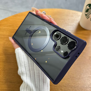 Coques de Téléphone Luxe Antichoc Transparentes Magnétiques pour <span class=keywords><strong>Samsung</strong></span> S25 S24 S23 <span class=keywords><strong>S22</strong></span> Ultra Plus - Product Image 1