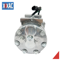Compresor de Aire Acondicionado 7H15 8PK QD de 24V Nuevo para Camiones, Tractores y Excavadoras
