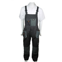 Pantalon de travail de sécurité industriel de conception nouvelle 2024, uniforme, pantalon à bretelles, pantalon cargo pour hommes