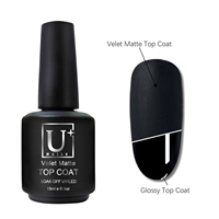 Échantillon gratuit Ensemble de couche de base et de couche de finition de vernis à ongles Gel de finition mat Vernis à ongles Gel de modelage