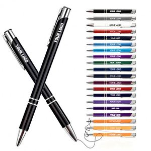 Customized Printed Branded Metal Advertising Business Signature Promotion Gift Ballpoint <b>Pen</b> With Logo - Product Image 1