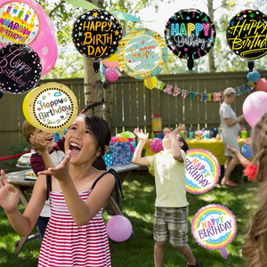 Globos de Aluminio con Impresión de Feliz Cumpleaños en Español de 18 Pulgadas al por Mayor, Globos para Decoración de Fiestas de Cumpleaños - Product Image 5