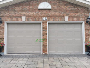 Mỹ đôi thép cắt Công nghiệp hai cổng nhà để xe và cửa cho người đi bộ - Product Image 5