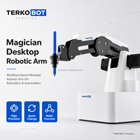 Brazo Robótico de Escritorio Magician 4DOF con SDK y 13 Puertos de Expansión, Manipulador para Competencias STEM, Automatización Universitaria y Experimentos