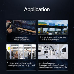 Recordatorio de voz USB Dispositivo de advertencia de audio Emisora de sonido DC6-35V <span class=keywords><strong>RS232</strong></span>/485 TTL Control remoto MP3 9 tonos Sistemas de alarma - Product Image 5