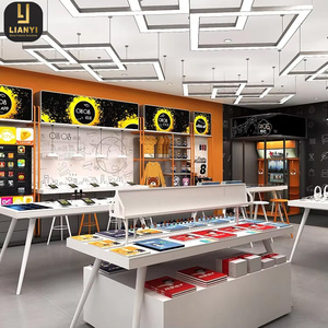 Directo de fábrica Cool Soporte de exhibición de auriculares deportivos de doble cara Mesa de mostrador digital para productos electrónicos de consumo - Product Image 5