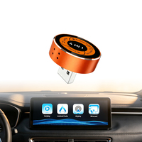Caja Inalámbrica 4 en 1 para Carplay, Sistema Linux, Android Auto, Airplay, Miracast, Duplicación de Pantalla, Conexión por Cable, WiFi 2.4G/5G + Portátil