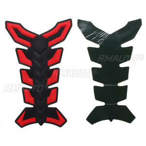 Protector de Tanque de Combustible 3D de Goma, Adhesivo Decorativo para Motocicletas, Vehículos ATV, Azul/Rojo/Negro/Blanco/Amarillo - Product Image 5