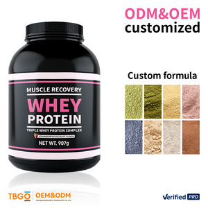 BRC AA + fabbrica di proteine del siero di latte in polvere Premium nutrizione per il corpo nuovo integratore di aromi migliorati di proteine del siero di latte in polvere - Product Image 2