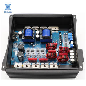 Amplificateur audio de voiture RMS 500W Super Mini 4 canaux classe D système de qualité sonore haut de gamme avec combinaison crossovers - Product Image 2