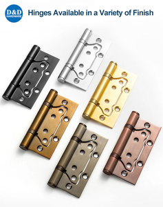 101.6x73.5x2.5mm thép không gỉ Phụ kiện phần cứng Matt Đen tuôn ra cửa bản lề - Product Image 3