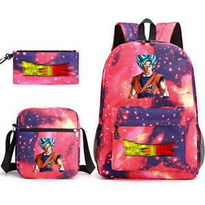 Mochilas para ordenador portátil impermeables de Anime personalizadas, <span class=keywords><strong>mochila</strong></span> de estudiante 3 en 1 para niños, <span class=keywords><strong>mochila</strong></span> de acción <span class=keywords><strong>DBZ</strong></span> - Product Image 4