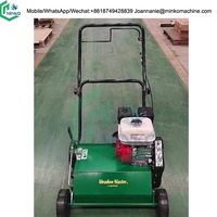 Scarificateur de pelouse à poussée manuelle Scarificateur de pelouse Moteur à essence Outil de jardin cultivateur Scarificateur et aérateur de pelouse