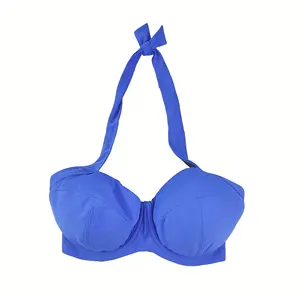 Jonathan Bơi Cộng Với Kích Thước Halterneck Áo Tắm Hàng Đầu Với Gọng Lớn Áo Ngực Bikini Hàng Đầu Cho D E F Cup