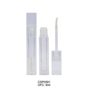 Tubes de gloss à lèvres en gros, contenants vides pour gloss à lèvres avec tête de brosse, tube en plastique pour gloss à lèvres - Product Image 1