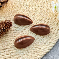 Moule en plastique pour chocolat en forme de graines de tournesol et de pastèque, moule à chocolat personnalisable avec logo