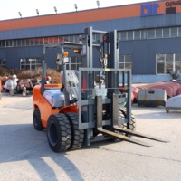 Forklift Diesel Laris Manis Kapasitas 2 hingga 4 Ton untuk Penggunaan Retail & Restoran Montacargas Forklift Truck dengan Mesin Diesel