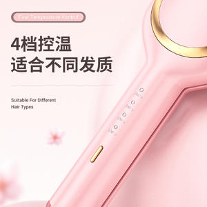 Fer à friser Minhuang 1,5 pouces, électrique, sans fil, revêtement céramique, écran LED, pour le coiffage des cheveux - Product Image 5