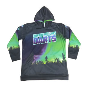 Custom Premium Sublimation Cropped Men's Hoodies Sweatshirts - Product Image 1