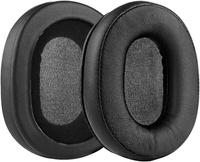 Bantalan Telinga Pengganti Kulit Protein untuk Audio Technica ATH-M50X M50XBT Bantalan Telinga Bantalan Telinga