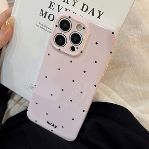 Funda de teléfono Ins Dots Style Fashion Women Girl <span class=keywords><strong>para</strong></span> <span class=keywords><strong>iPhone</strong></span> 16 15 14 13 12 11 Protector de cuatro esquinas a prueba de golpes - Product Image 3