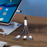 Divisor Usb Y Cable Usb 1 macho a 2 hembra conector de cable de extensión doble puerto Usb extensor Hub datos y cargador Power Split
