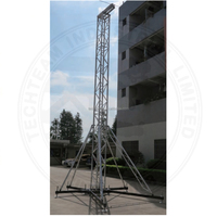 Système de levage de sonorisation extérieur robuste TECHTEAM en alliage d'aluminium pour enceintes Line Array, certifié CE TUV